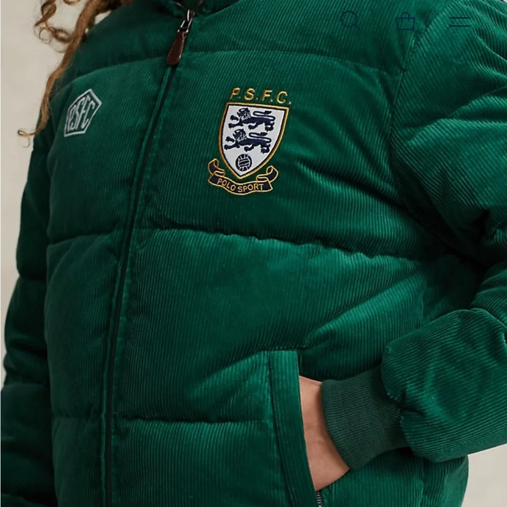 Polo Sport Corduroy Down Jacket Polo Ralph Lauren